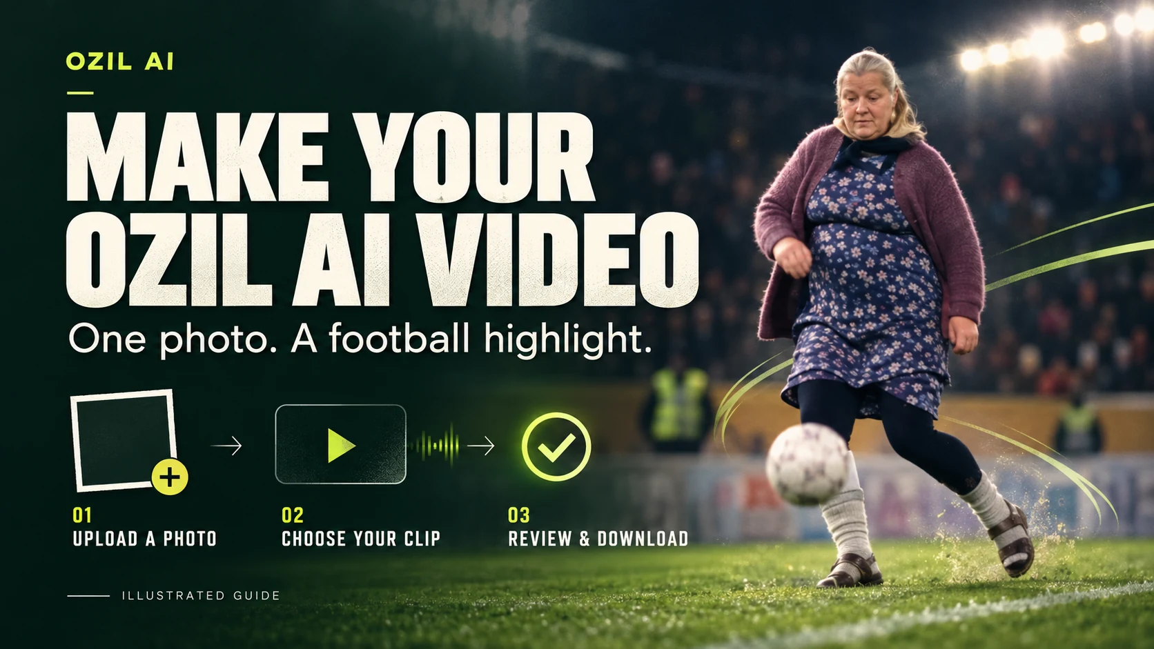 How to Make an Ozil AI Video from One Photo